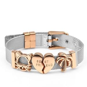 Silver mesh bracelet